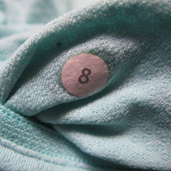 Lululemon light teal tank size 8 ptp 14.5" *GUC - Picture 8 of 8